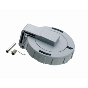 Leviton CA420 Closure Cover for Pin and Sleeve Receptacles and Connectors, Gray