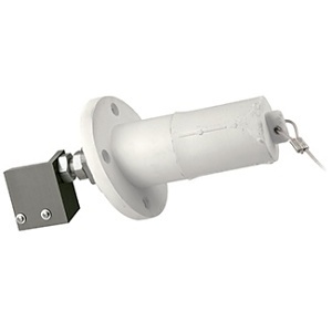 Leviton 22R28-W 22 Series Ball Nose Cam-Type Female Panel Mount Receptacle with Protective Cap, 15°, 250-750 MCM, Threaded Stud with Microswitch, 690A Max, 600 VAC/DC, White