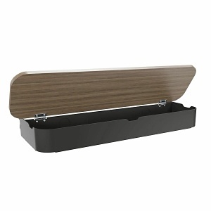 Chief SCSSB Voygager Storage Shelf Accessory, TAA Compliant, Black