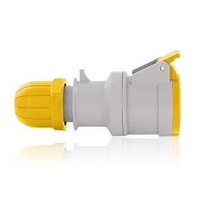 Leviton S216-C4 Power Supply Connector 2-Pole 3-Wire 16A 100-130V