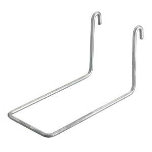 Hubbell HBTFA2 Wire Basket Overhead Tray, Fitting Attachment, 2" Cap, Pre-Galvanized