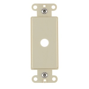 Leviton 80400-T Decora Adapter for Rotary Dimmers, 1-Gang, Fits over .406" Dimmer Shaft, Light Almond