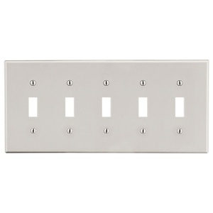 Hubbell P5LA Wall Mount Plate, Wallplate5-G5 TOGLA