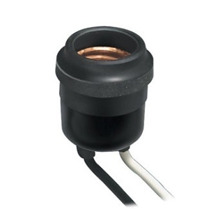 Leviton 55 Lamp Pigtail, Medium, 14 GA, 6 Inches, 660W, 250V