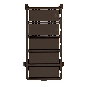 Leviton DTKIT-B Decora Timer Color Change Kit, Brown