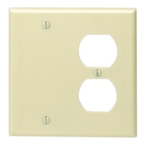 Leviton 86008 Faceplates and Mounting Boxes, IV WP 2G 1DUP 1BLANK BOX MNT