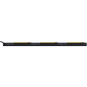 Hubbell PV72BD50GD-6 inSIGHT Basic Power Distribution Unit, 6' Cord, Black