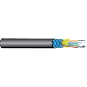 West Penn WP9E240T Interlocked Armor Distribution Cable, 6-Fiber 50/125, OM4