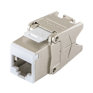 Hubbell HJS6R24 NEXTSPEED Shielded CAT6 Jack, 24-Pack, Red