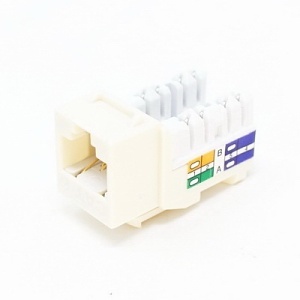 Dynacom 10606K-AL CAT6 HD Data Kwik-Jack Module, Almond