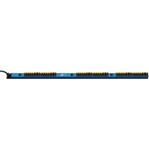 Hubbell PV72IE30HH-10BL inSIGHT Switch Ready Intelligent Power Distribution Unit, 10' Cord, Blue