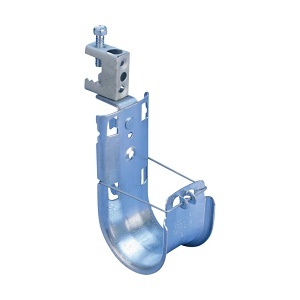 nVent CADDY CAT16HPBCB J-Hook with BC Beam Clamp, Swivel, 1" Diameter, 1/2" Max Flange