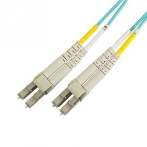 Lynn Electronics D-L2L2-3R2-005M Multimode OM3 Patch Cable, Duplex LC to LC, 5m