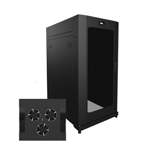 Middle Atlantic SNE24H-2436-A1 SNE Series Security Network Rack Enclosure, 36" Deep, 24 RU
