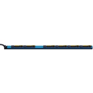 Hubbell PV72BD60HE-10BL inSIGHT Basic Power Distribution Unit, 10' Cord, Blue