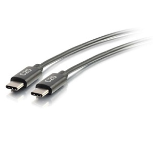 C2G CG-28825 USB-C 2.0 Male to Male Cable, 3' (0.9m)