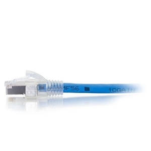 C2G CG43174 Cable with Discontinuous Shielding, Plenum CMP-Rated, 100', Blue