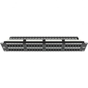 Lynn Electronics PRO-CPP-48-CAT6-19 Patch Panel, 48-Port CAT6, 19-Inch Rackmount