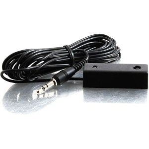 C2G CG98045 Dual Band Infrared (IR) Receiver with 3.5mm Plug, 10' (3m)
