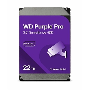 WD WD221PURP Purple Pro Series 22TB 3.5" SATA Surveillance Hard Drive