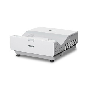 Epson V11HA79020 PowerLite 770F 1080p 3LCD Ultra Short Throw Lamp-Free Laser Display, 4100 Lumens, White