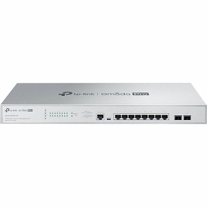 TP-Link S5500-8MHP2XF Omada Pro 8-Port PoE+ 2.5G L2+ Managed Switch with 2 SFP+ Slots