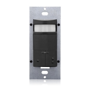 Leviton ODS0D-INE Motion Sensors, PIR OCC SNSR 2P NFT BLK