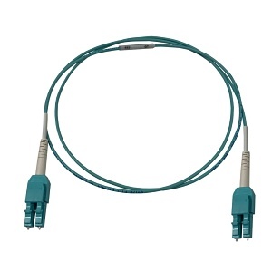 Ortronics L3-8080B2EAB1001M Infinium Ultra LC to LC Reconfigurable Uniboot Plenum Patch Cable, OM4, 1m, Blue