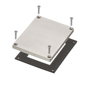 Arlington FLBC8508NL Nickel Floor Box