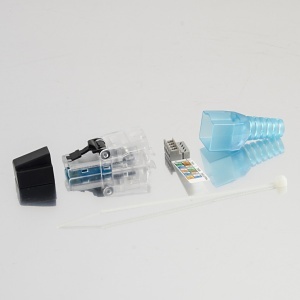 Ortronics FTPUC6A-5PK 8-Position CAT6a Field Term Modular Plug, 5-Pack