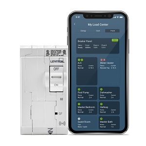 Leviton LB260-GS 60A 2-Pole Smart GFCI Hydraulic Magnetic Branch Circuit Breaker