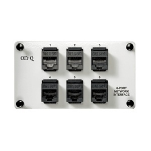 On-Q AC1000 6-Port Network Interface Module