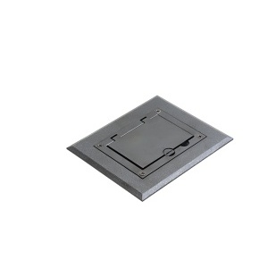 Arlington FLBC8510BL Single Gang Black Floor Box