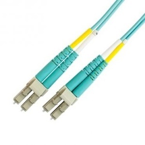 Lynn Electronics D-L2L2-4R2-002M Multimode OM4 Patch Cable, Duplex LC to LC, 2m