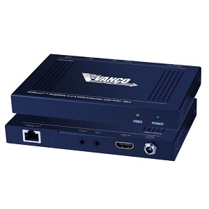 Vanco HDBT4K50 4K at 60Hz HDBaseT HDR Extender, Black