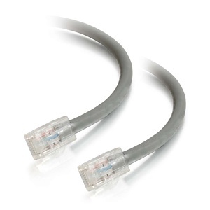 C2G CG24392 CAT5e Non-Booted Unshielded Ethernet Network Patch Cable, 50' (15.2m), Gray