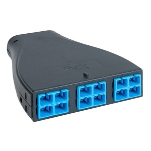 ICC ICFC12SSP9 HD Plastic Cassette SC/MPO OS1 9/125 Method, Mounting Kits