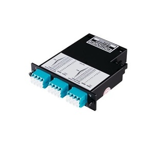 Ortronics M2LCQ24-50E3A1 M2 Cassette, 24, MPO(M)-LC, QD, OM4, T3, Type A