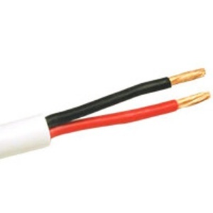 C2G CG43083 16/2 Speaker Wire, In-Wall CL2-Rated, 150' (76.2m), White