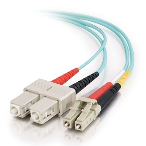 C2G CG33053 OM3 Duplex Multimode PVC Fiber Optic Cable