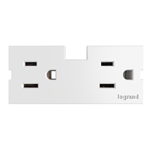Pass & Seymour APTR15W4 Adorne Receptacle Module