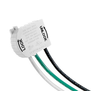 Leviton MSTWL-XA0 Wiring Module for Lev-Lok Receptacles, 20A, 125V