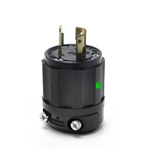 Leviton 2311-PLB Connectors, EB Plug Lock Lite 2PO 3WI L5-20P, 20A 125V