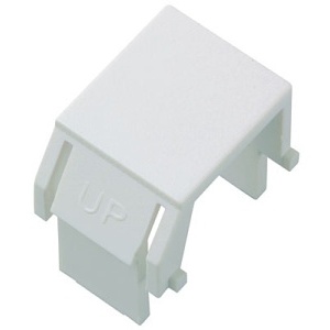 Pass & Seymour ACBLKW4 Blank Keystone Insert, 4-Pack, White