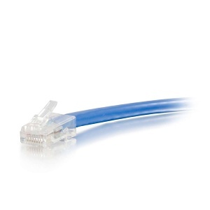 C2G CG-04099 CAT6 Non-Booted Unshielded (UTP) Ethernet Network Patch Cable, 25' (7.6m), Blue