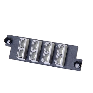 Ortronics HDFP-MPA96ED Infinium HDFP Adapter Panel 8 MPO, 96F, Aligned Key, Gray
