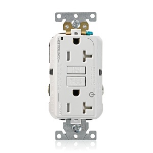 Leviton G5362-2TW 20A 2-Plug Marked Controlled GFCI