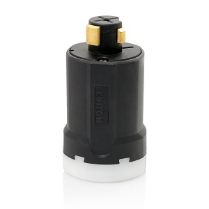 Leviton 21415-LB Connectors, GY PWR INT PLUG NON CSA 3P4W 30A600V AC