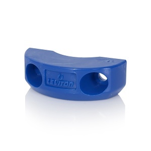 Leviton CLAMP-BU2 Cord Clamp for 20A/30A Locking 3-Wire, Blue
