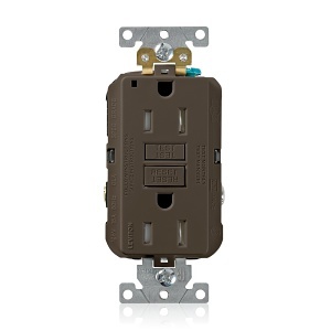 Leviton G5262-T0 15A Self Test Industrial Grade TR GFCI